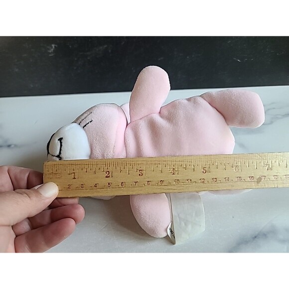 Cutetitos HOPPITO the Pink Bunny 7” Beanbag Plush Stuffed Toy by Basic Fun - Picture 8 of 10
